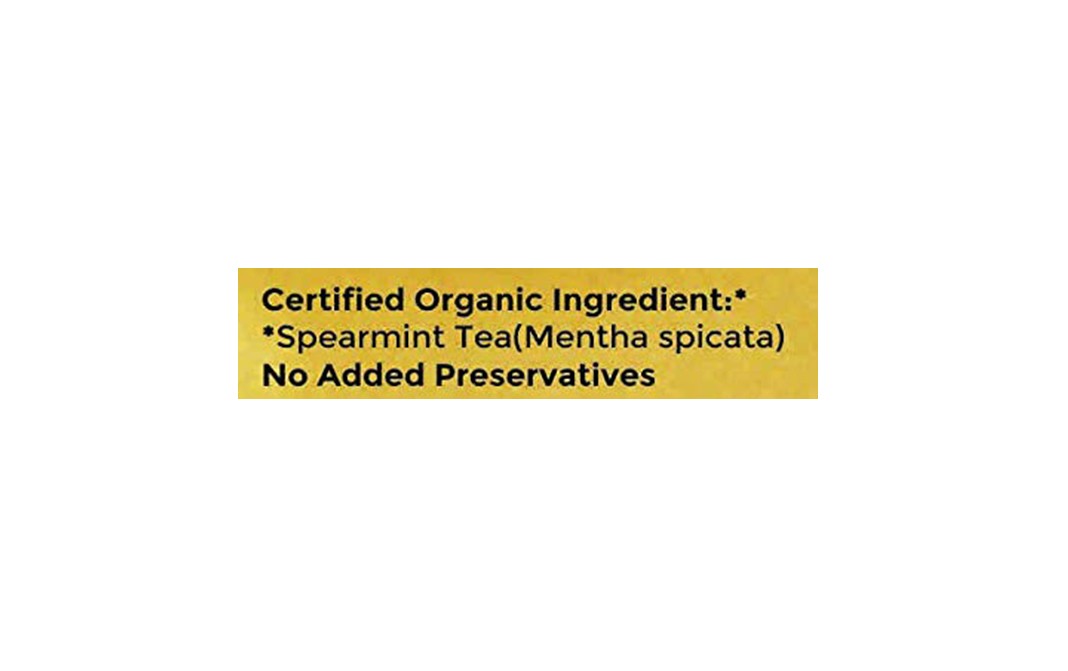 Carmel Organics Spearmint Tea    Pack  100 grams